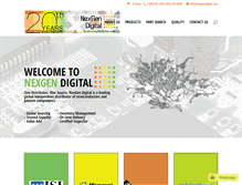 Tablet Screenshot of nexgendigital.com